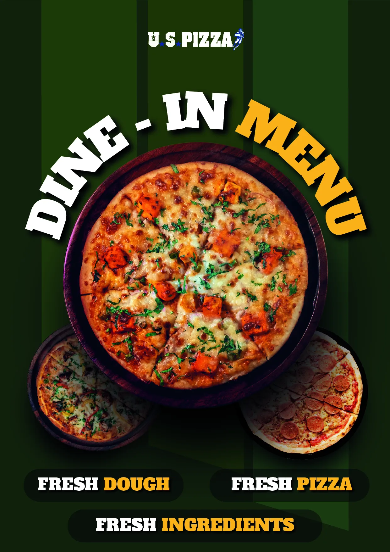 U.S.Pizza Kokapet — Dine-in menu — page 1 of 17