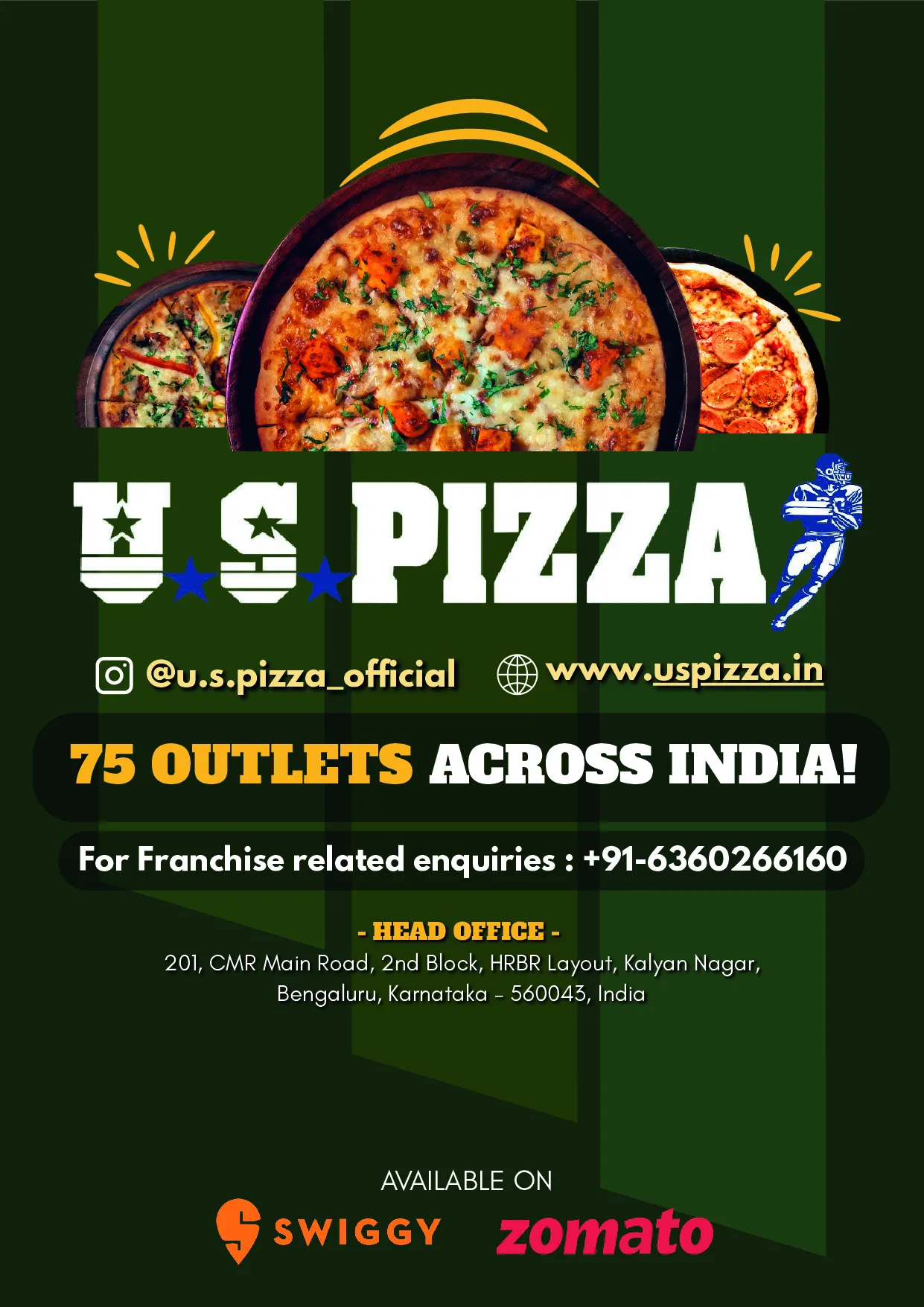 U.S.Pizza Kokapet — Dine-in menu — page 17 of 17